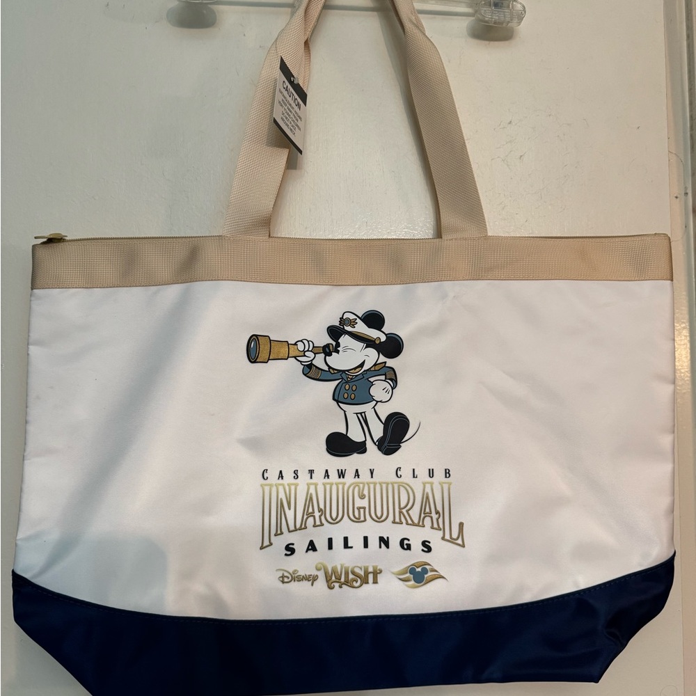 Disney Castaway Club Inaugural Sailings Tote Bag